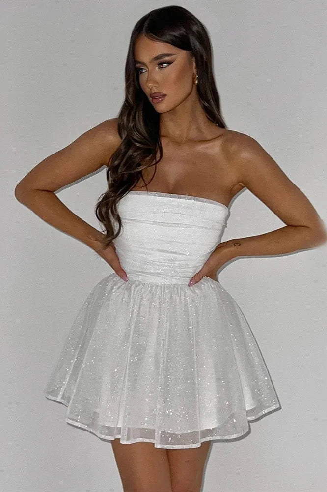 Mini Glitter Dress - FREE SHIPPING 🎁 - Luxurise - mini-glitter-dress - Dresses & Skirts