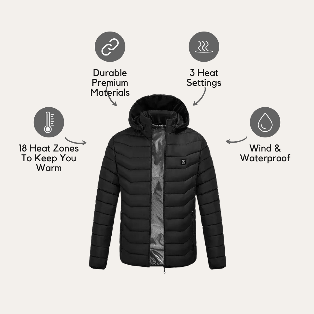 WarmTech™ Heated Jacket - Luxurise - warmtech-verwarmde-jas - jacket