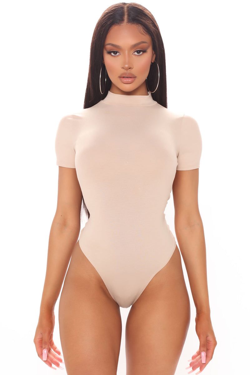 Basic Mock Neck Bodysuit