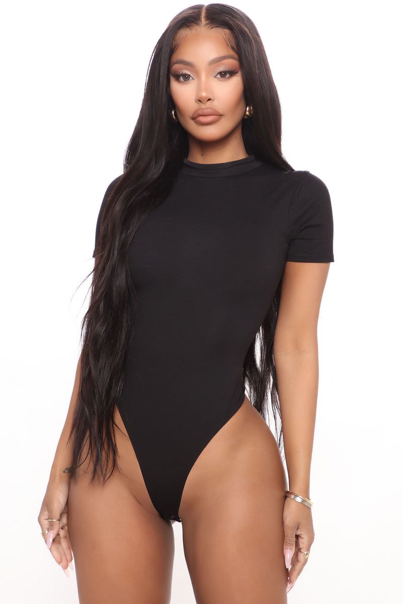 Basic Mock Neck Bodysuit