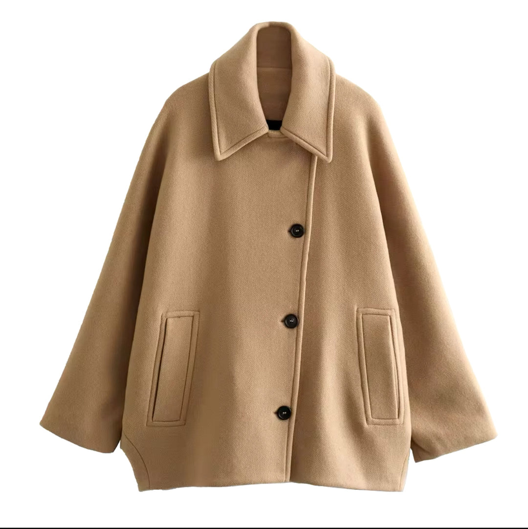 Lovie Oversized Wool Coat