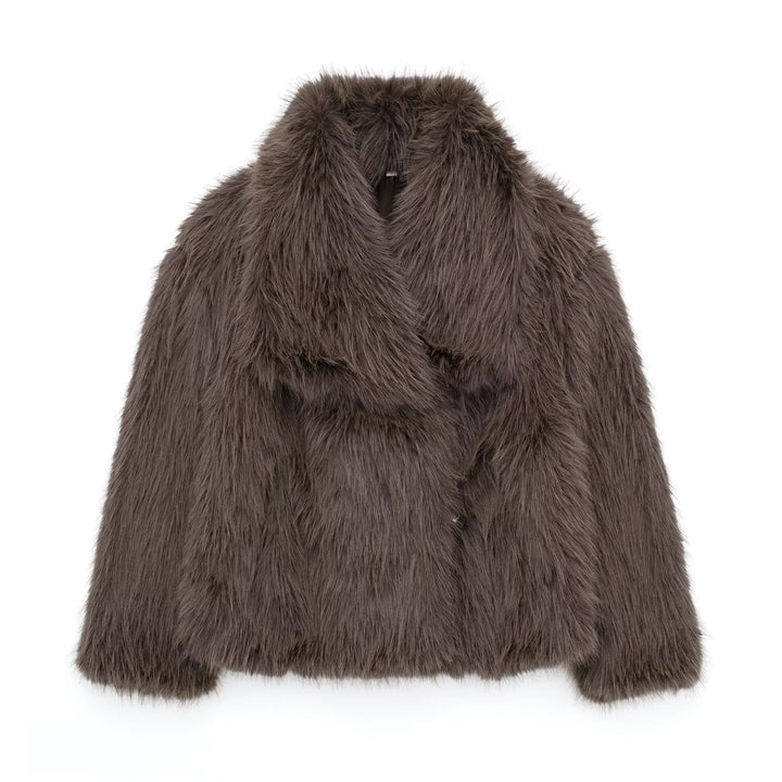 Macy Faux Fur Coat - Luxurise - macy-fur-coat - loungewear