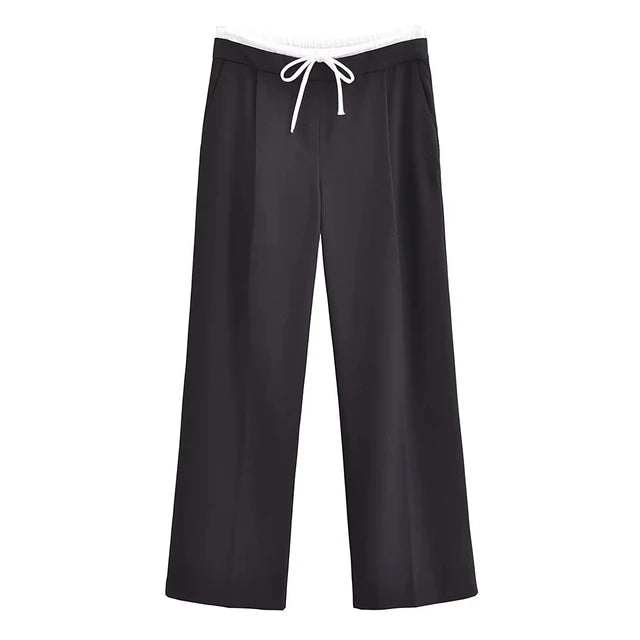 Bow Tie Trousers - Luxurise - bow-tie-trousers - loungewear