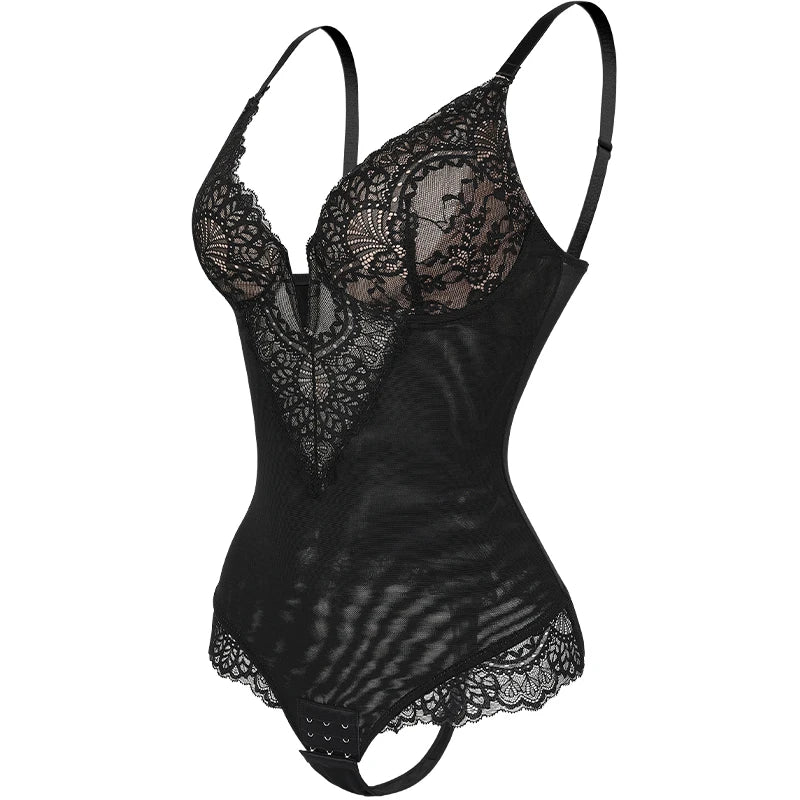 Lace Shapewear Bodysuit - Luxurise - lace-bodysuit - Pure Female Accesoires