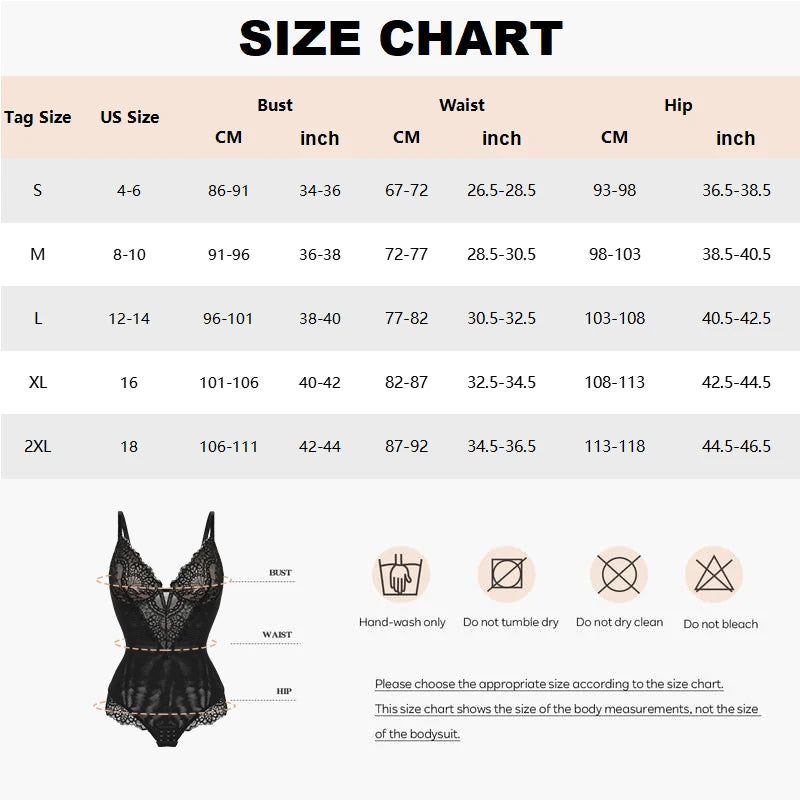 Lace Shapewear Bodysuit - Luxurise - lace-bodysuit - Pure Female Accesoires