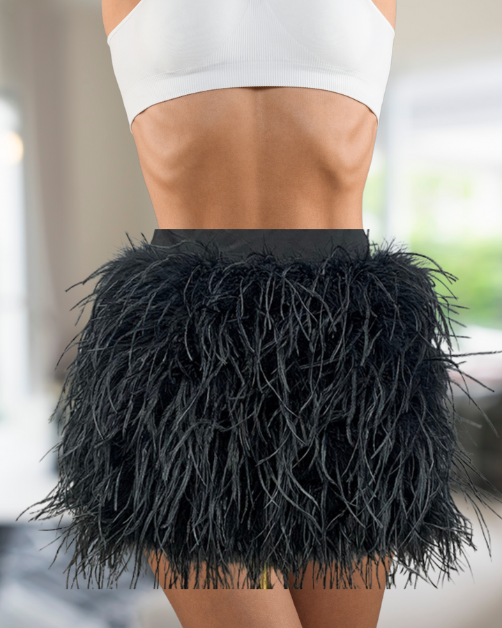 Luxury Feather Skirt Musthave