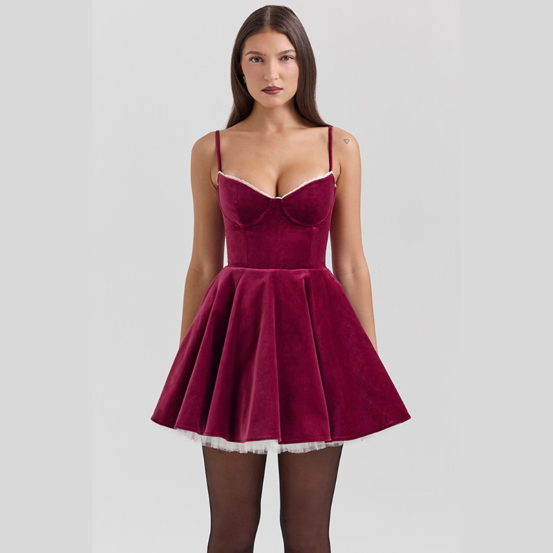 Ivy Mini Party Dress - Luxurise - ivy-mini-dress - Jurken