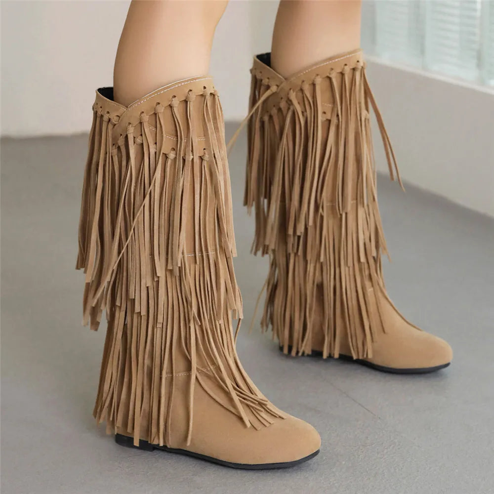 Boho Boots Fringe