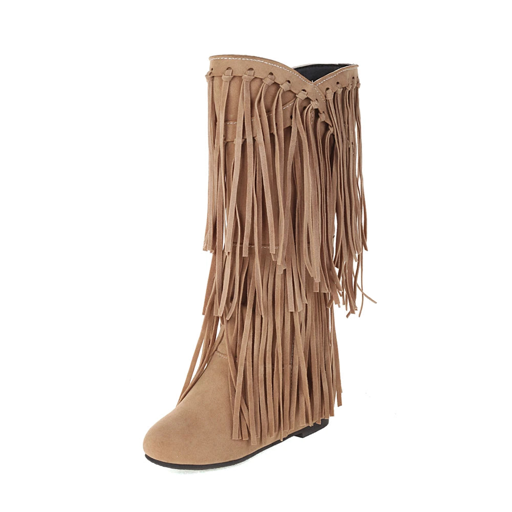 Boho Boots Fringe