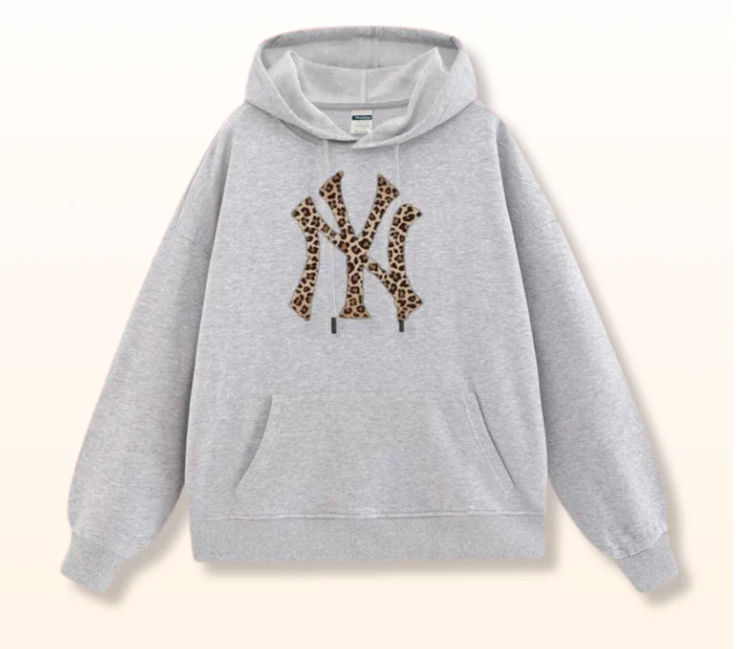 NYC Leopard Hoodie - Luxurise - nyc-leopard-print-hoodie - loungewear