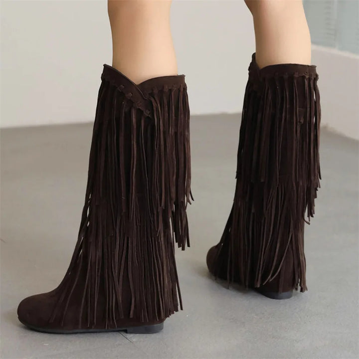 Boho Boots Fringe