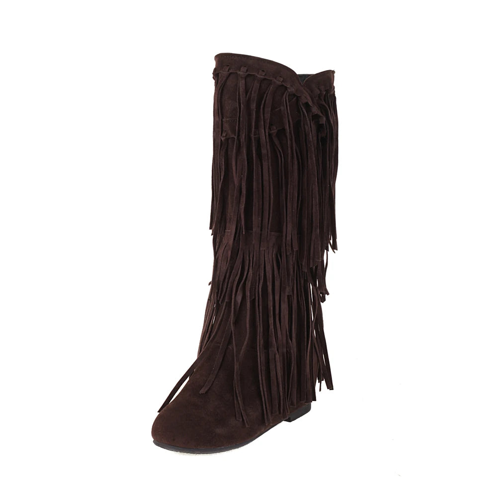 Boho Boots Fringe