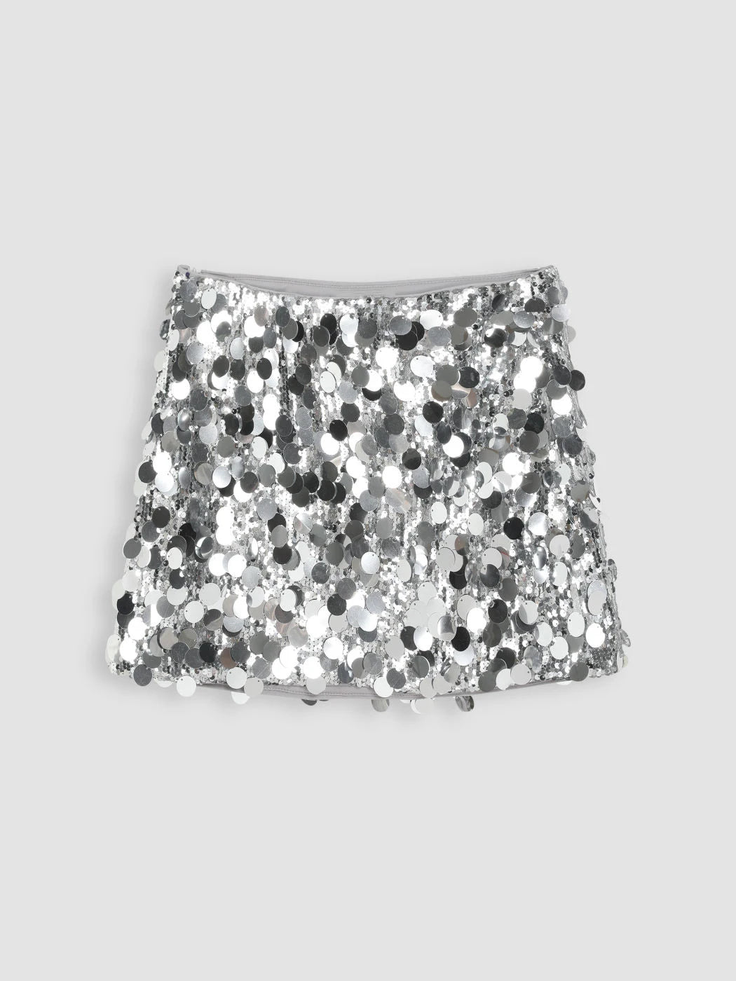 Sequin Skirt Silver/Black Perfect Holiday Party skirt - Luxurise - sequin-skirt-party-season - 