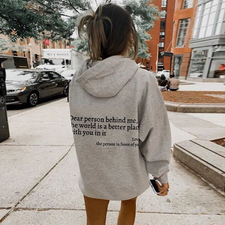 1+1 FREE Dear Person Behind Me (You are enough) Hoodie - Luxurise - dear-person-behind-me-you-are-enough-hoodie - 