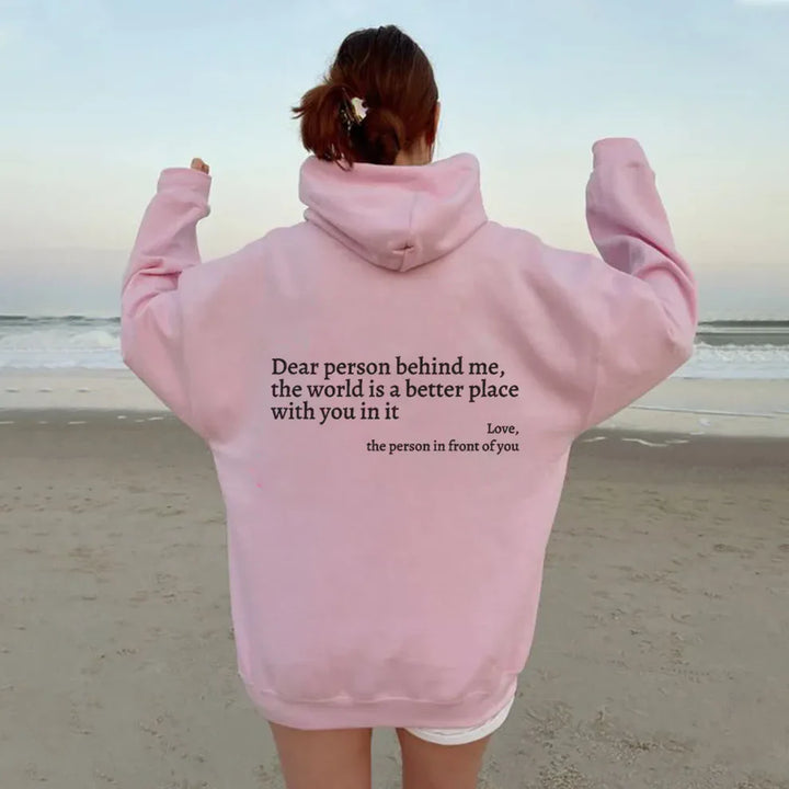 1+1 FREE Dear Person Behind Me (You are enough) Hoodie - Luxurise - dear-person-behind-me-you-are-enough-hoodie - 