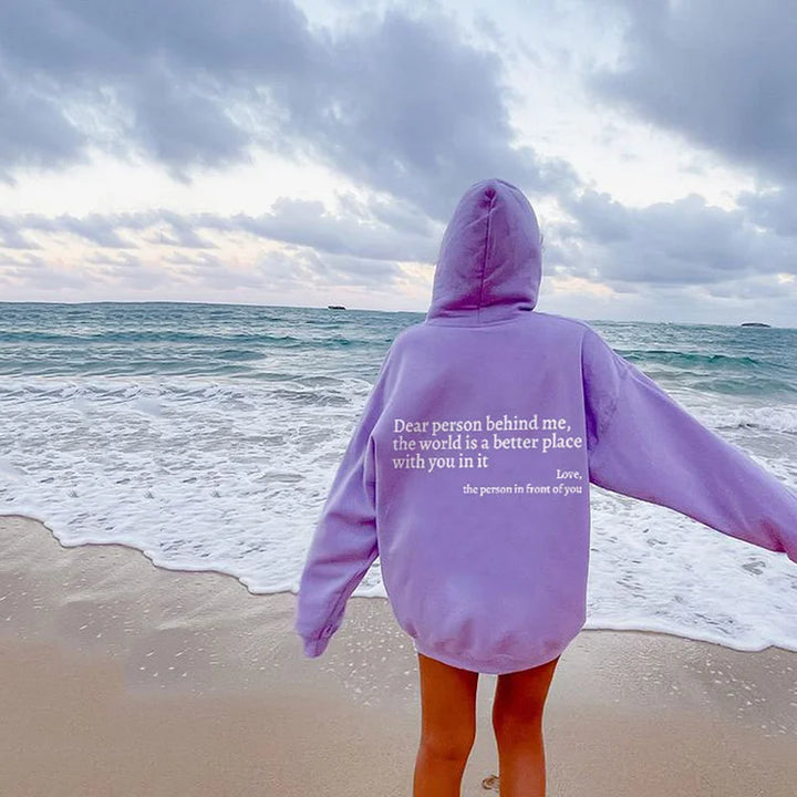 1+1 FREE Dear Person Behind Me (You are enough) Hoodie - Luxurise - dear-person-behind-me-you-are-enough-hoodie - 