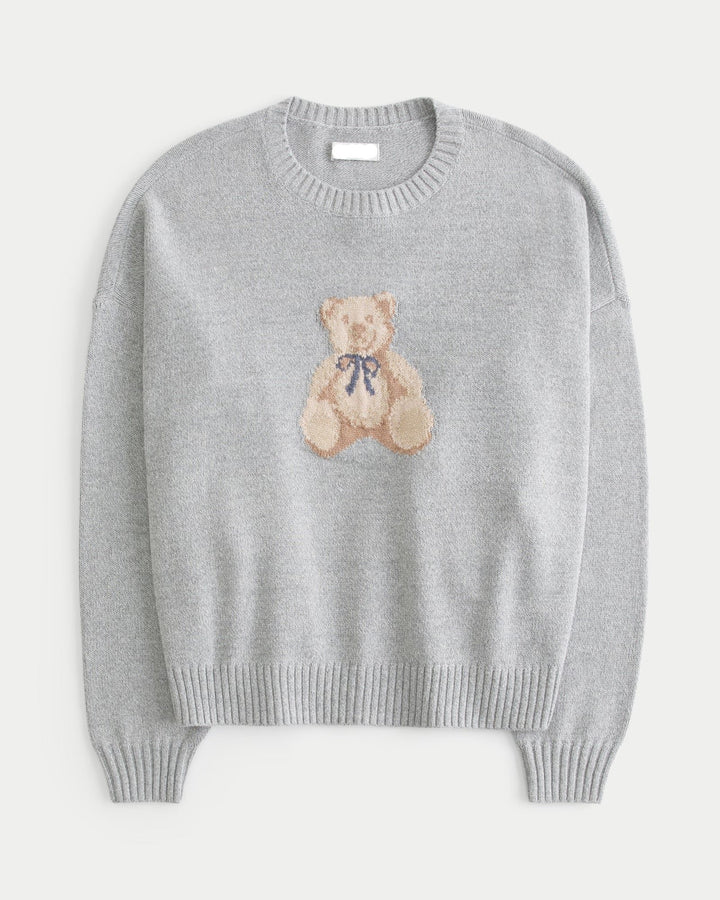 Bear-ly Teddy Sweater Knitted