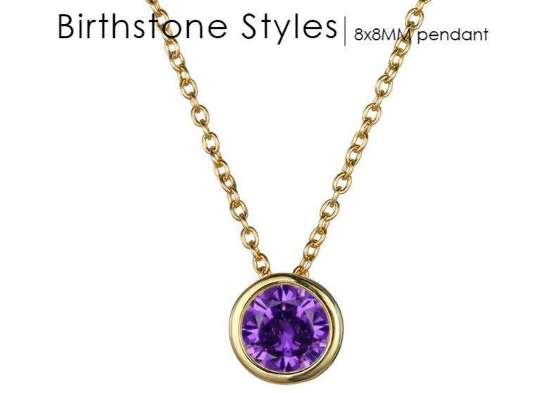 Birthstone Necklace - Luxurise - birthstonenecklace - 