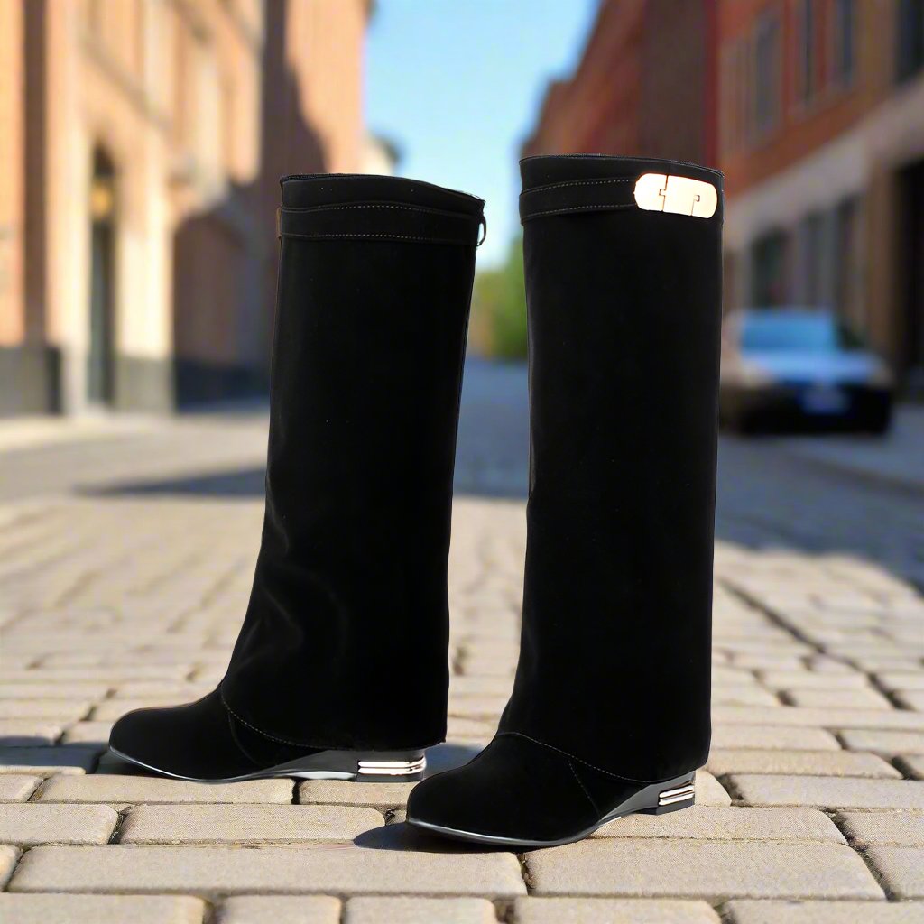 Fall Boots with Lock - Luxurise - fall-boots-with-lock - Schoenen