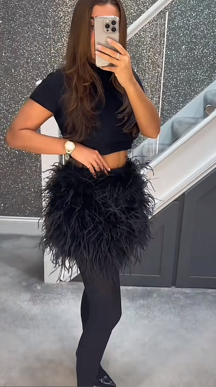 Luxury Feather Skirt Musthave