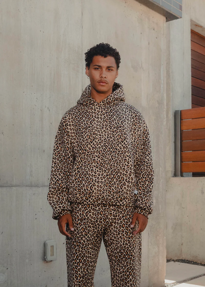 Cheetah Hoodie Unisex - Luxurise - cheetah-sweatset - loungewear