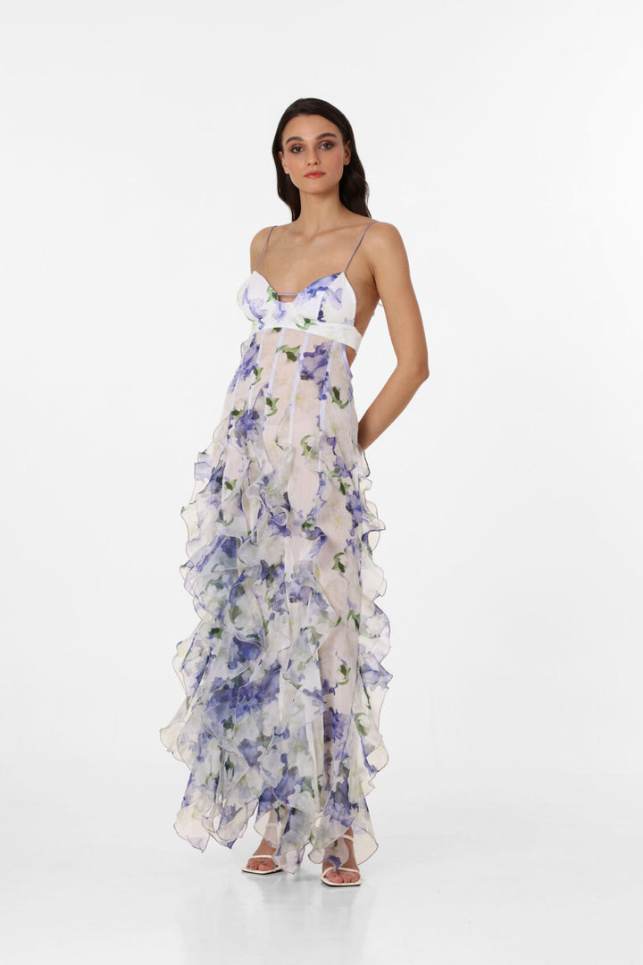 Iris Maxi Flower Dress - Luxurise - iris-maxi-flower-dress - 